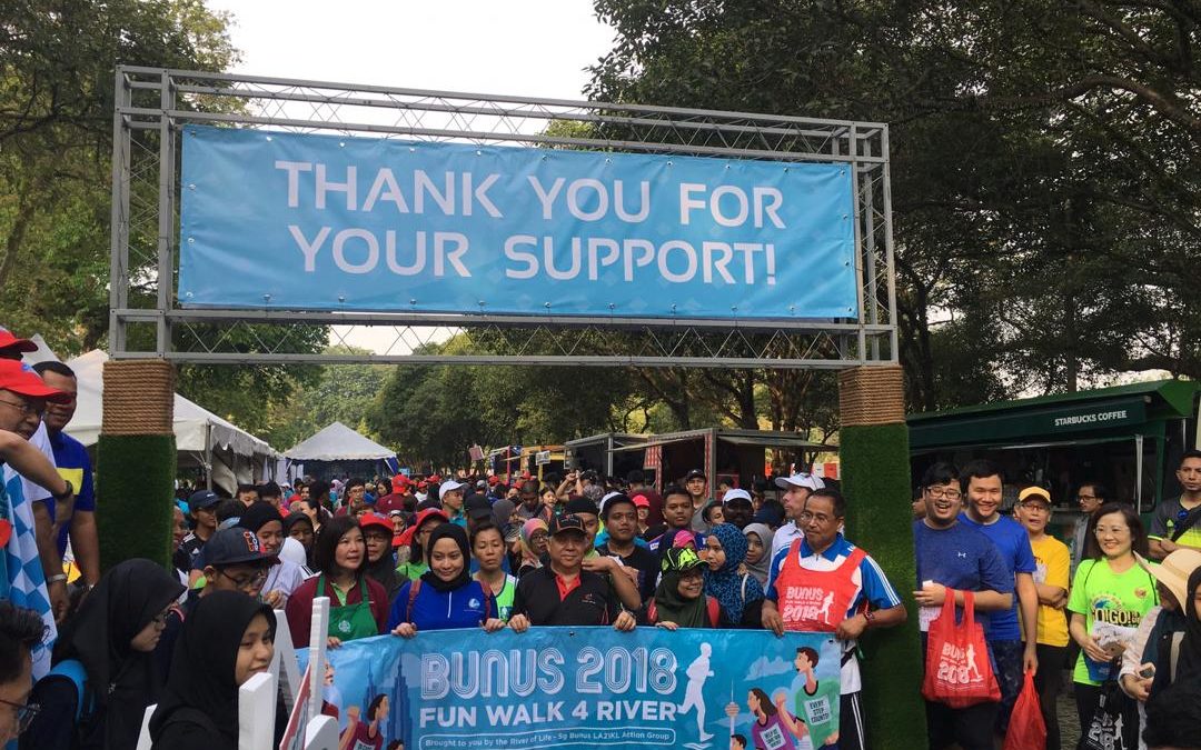 SUNGAI BUNUS FUN WALK 4 RIVER – WORLD RIVER’S DAY