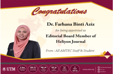 APPOINTED AS EDITORIAL BOARD MEMBER OF HELIYON JOURNAL