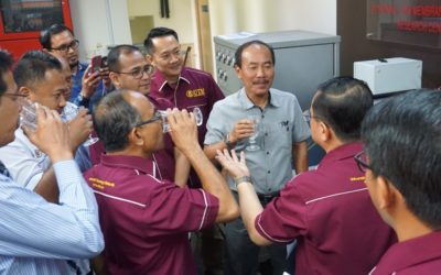 LAWATAN RASMI KETUA SETIAUSAHA NEGARA KE AMTEC UTM