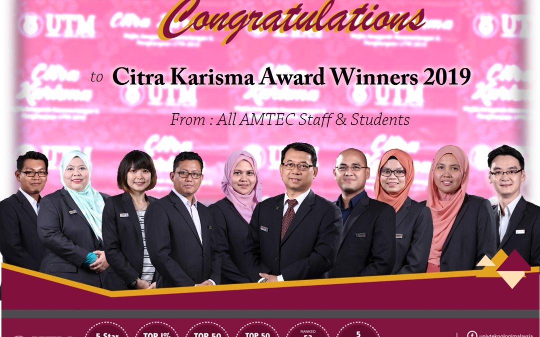 Congratulations! AMTEC Wins 5 Awards in Citra Karisma