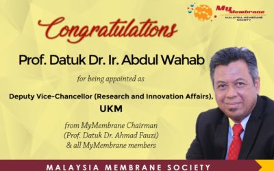 Congratulation Prof. Datuk Dr. Ir. Abdul Wahab.