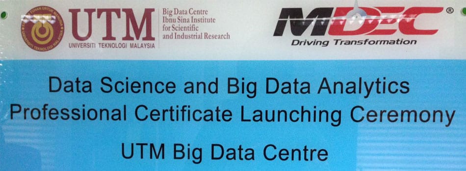 Data Science and Big Data Analytics – Professional Certificate Launching Ceremony