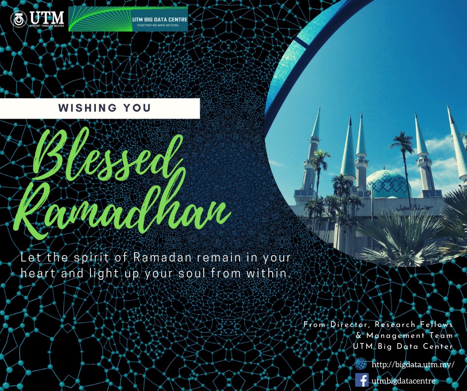Wishing you Blessed Ramadhan