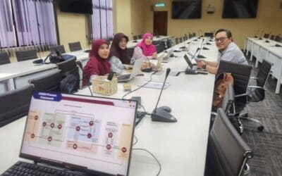 Perbincangan kursus ADIBA bersama Pusat Data Universiti (PPDU).