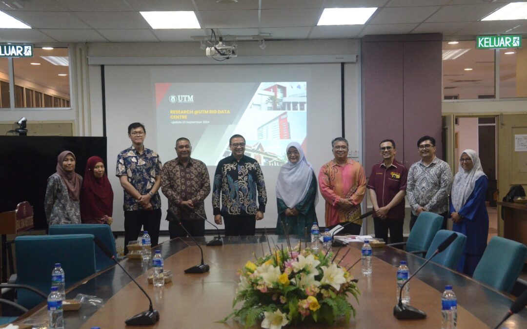 LAWATAN DELEGASI UNIVERSITAS INDONESIA KE UTM BIG DATA CENTRE