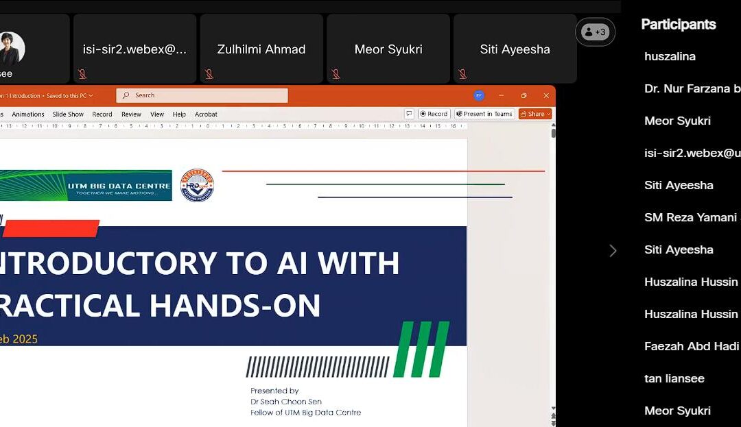 [SHORT COURSE] Introductory To AI with Practical Hands-On