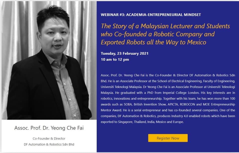 The Story of Assoc. Prof. Dr. Yeong Che Fai