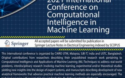 CALLING FOR PAPERS: 2021 International Conference on Computational Intelligence in Machine Learning (ICCIML)