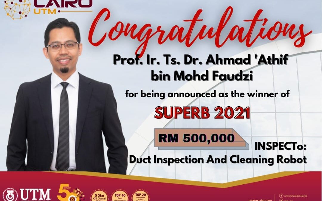 Congratulations Prof. Ir. Ts. Dr. Ahmad ‘Athif Mohd Faudzi!