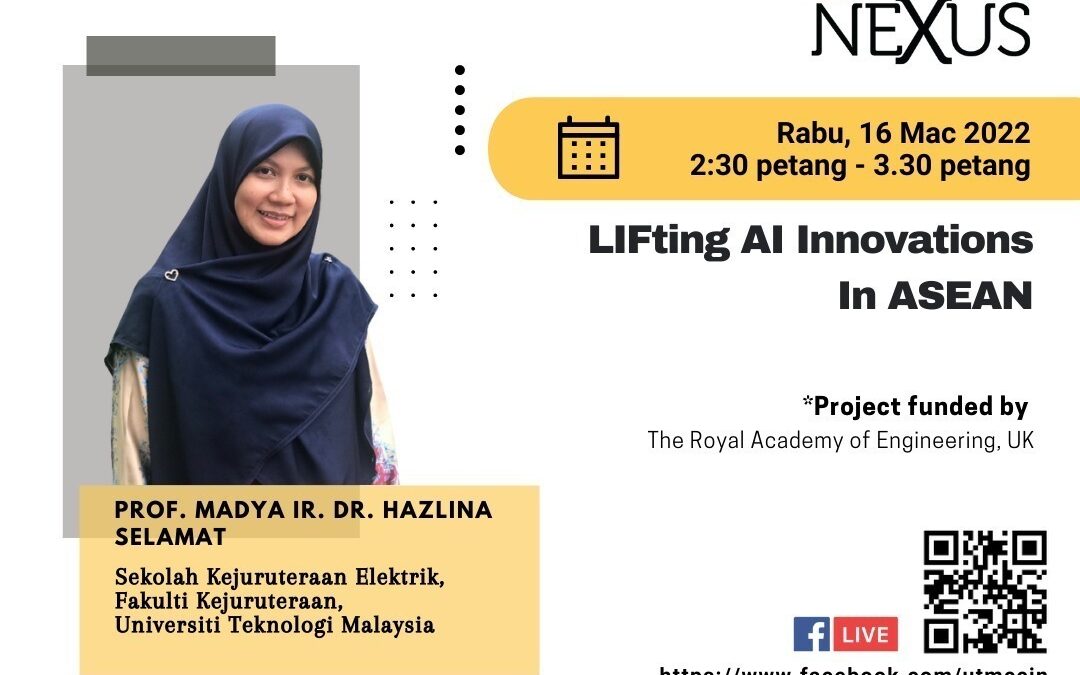 Sharing Session with Assoc. Prof. Ir. Dr. Hazlina Selamat