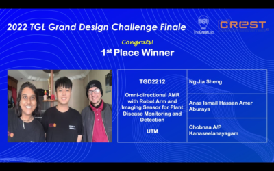 UTM Won BIG in The Great Lab Grand Design Challenge 2022