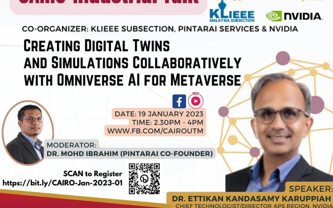 Creating Digital Twins and Simulations Collaboratively with Omniverse AI for Metaverse