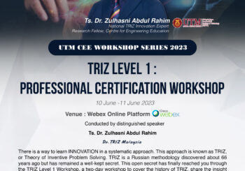 Register now! Online TRIZ Workshop 2023