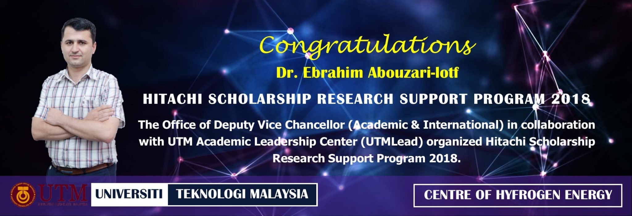 Hitachi Scholarship Research Support Program 2018