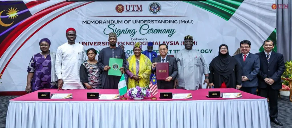 UTM and Nigerian Institute of Transport Technology to Advance Logistics and Transportation Field Partnership