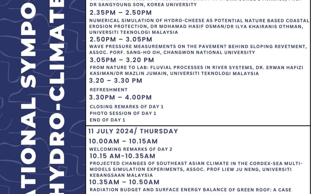 International Symposium on Hydro-Climate