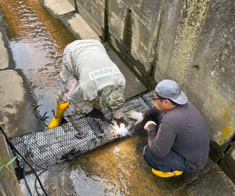 PEMASANGAN MACROCOMPOSITE DI SUNGAI BULUH, PASIR GUDANG – MHB RIVER REHABILITATION PROGRAMME 2025