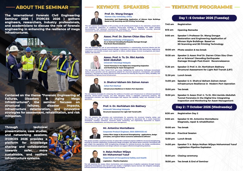 iFORCES 2026 brochure back and inside page
