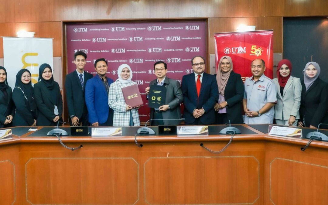 Majlis Menandatangani Memorandum Persefahaman (MoU) Universiti Teknologi Malaysia (UTM) – Numom (M) Sdn Bhd