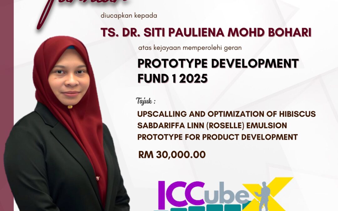 Tahniah Ts. Dr. Siti Pauliena Mohd Bohari