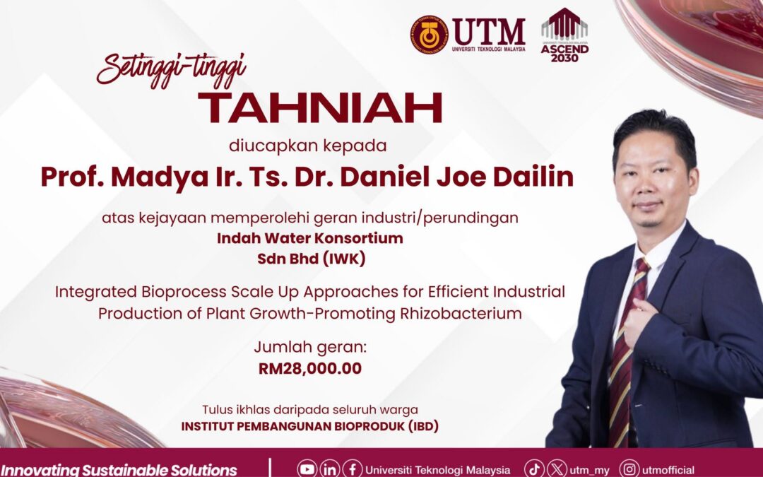 Tahniah Prof. Madya Ts. Dr. Daniel Joe Dailin