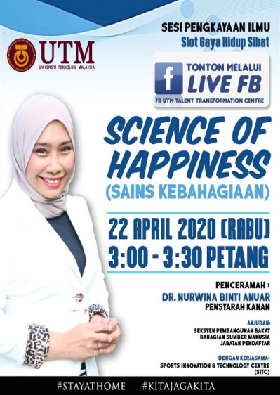 Sesi Pengkayaan Ilmu Slot Gaya Hidup Sihat: Science of Happiness