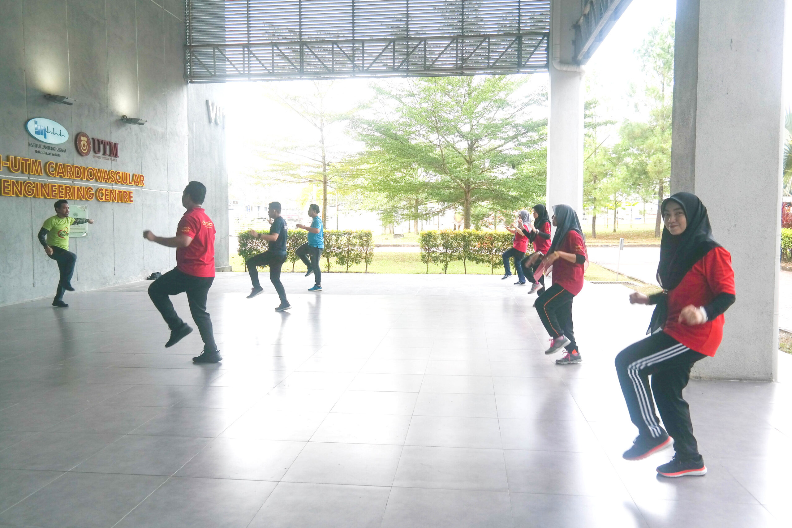 iHumEn Aerobics & Spring Cleaning: Fostering Spirit of Teamwork