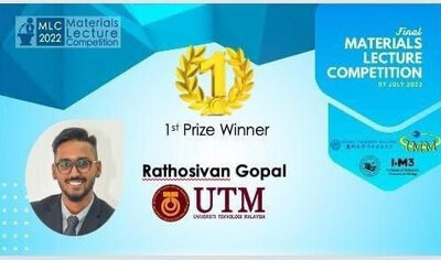 Rathosivan Gopal of Malaysia wins online YPWLC 2022