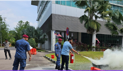 Evacuation and Fire Drill at Workstation