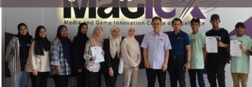 MaGICX providing IR 4.0 Training for orphans as a part of the USR program