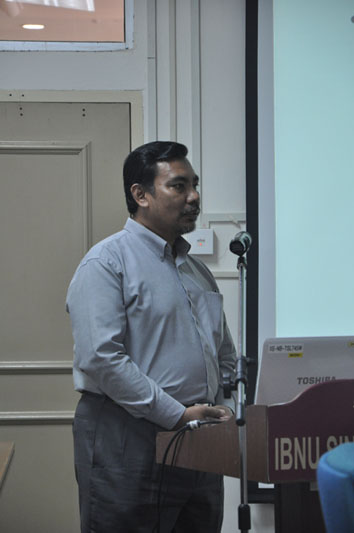 Seminar Series 56: Mr. Ahamad Kamal Ismail