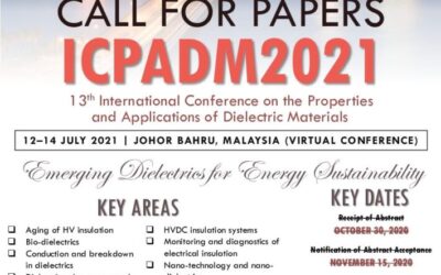ICPADM 2021 Submission Date Extended to Apr 30, 2021