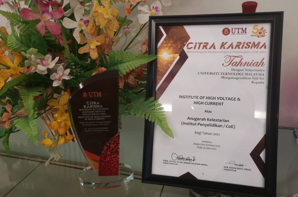 Tahniah IVAT Sebagai Penerima Anugerah Kelestarian (Kategori Institut Penyelidikan) Citra Karisma 2022