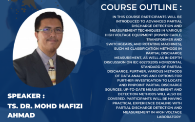 2 Days Course – Advanced Partial Discharge Measurement and Detection Techniques – POSTPONED