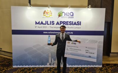 Runner Up Off-Grid Category in NEA 2020 Congratulations to Dr Zulkarnain Ahmad Noorden and team!