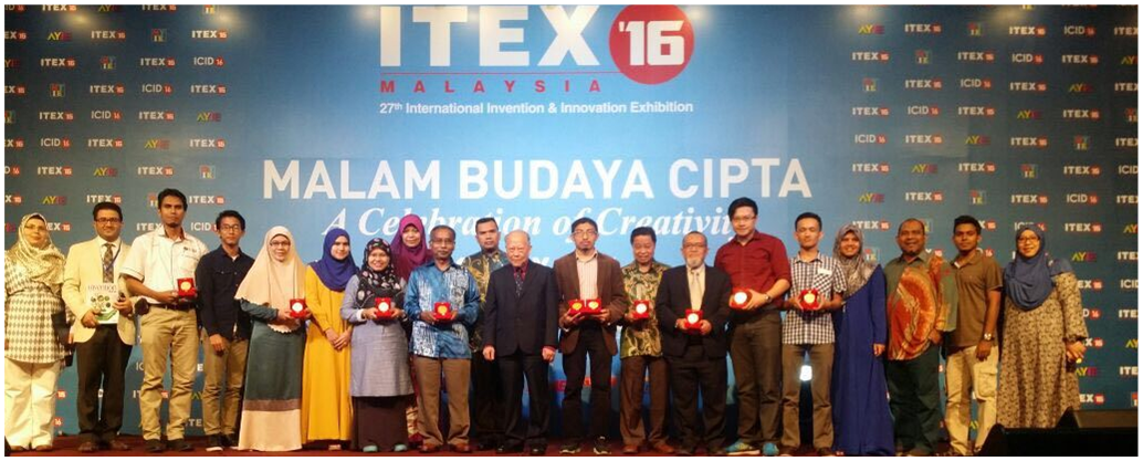 IVAT’s Staff Won Gold at ITEX 2016