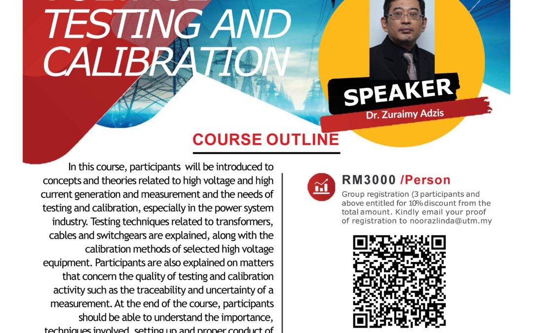 Short Course on High Voltage Testing and Calibration