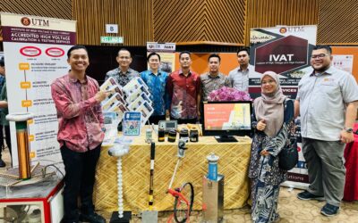 Booth at Dewan Sultan Iskandar (DSI), UTM Johor Bahru, Majlis Amanat Deputy Vice-Chancellor (Research & Innovation)