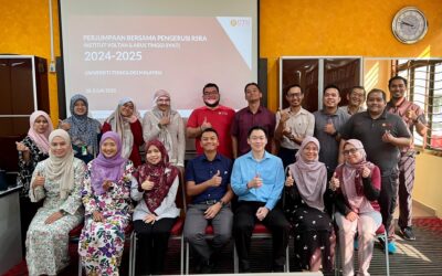 Perjumpaan Chair Resource Sustainability Research Alliances Bersama CoE