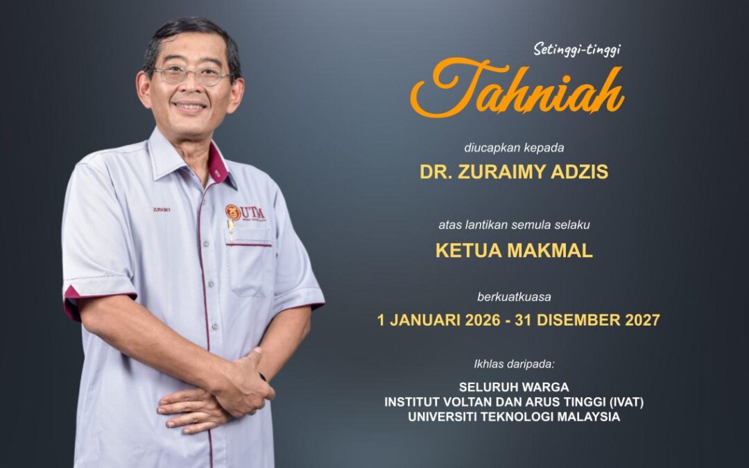 Tahniah Dr. Zuraimy Adzis