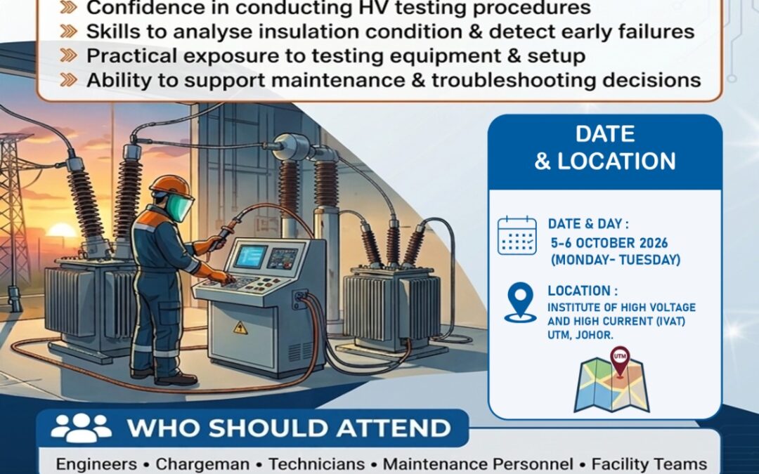 2 Days course on High Voltage Testing & Diagnostic