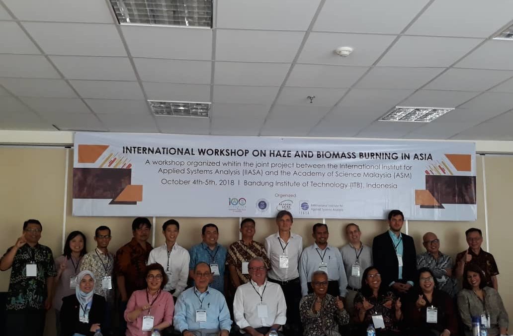 2-5 Oct 2018 :International Workshop on Haze and Biomass Burning in Asia @Bandung, Indonesia
