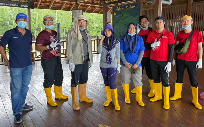 Sampling and Data Collection @ Pulau Kukup, Pontian