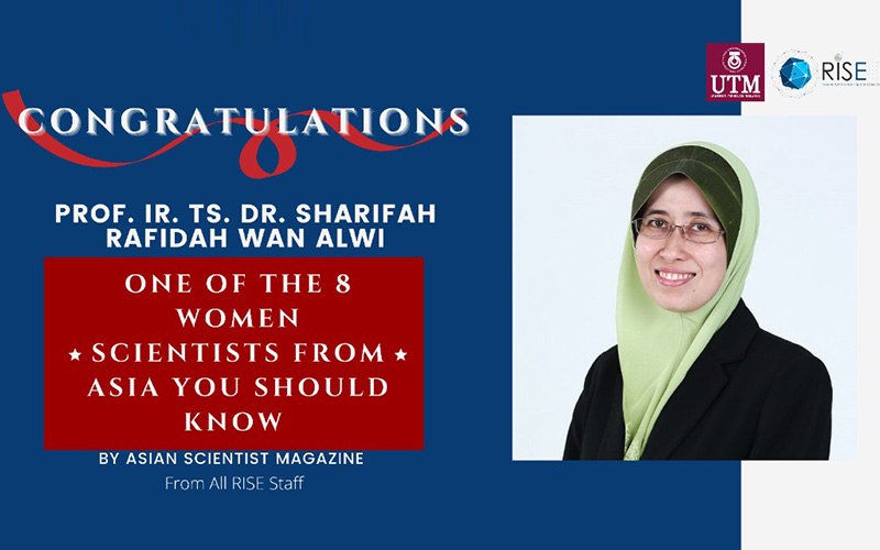 Congratulation Prof. Ir. Ts. Dr. Sharifah Rafidah Wan Alwi