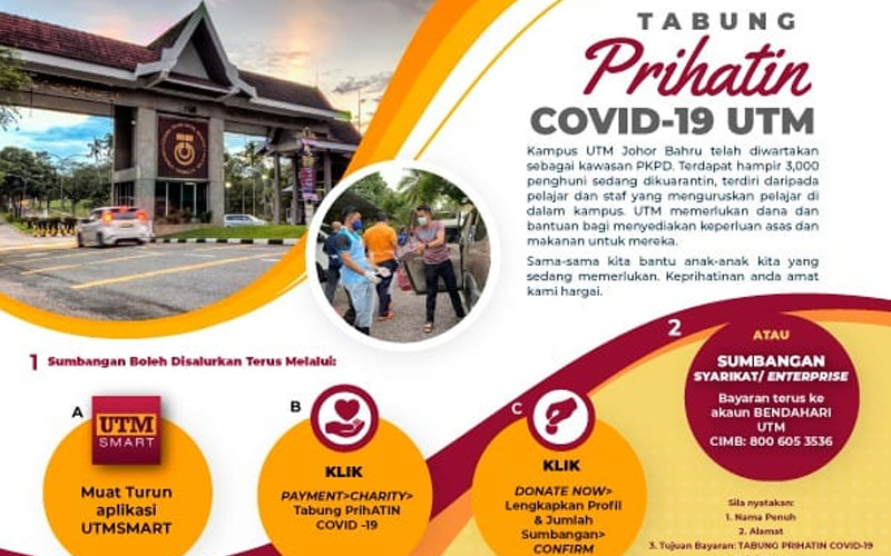 Tabung Prihatin Covid-19: JTNCPI Turut Memainkan Peranan