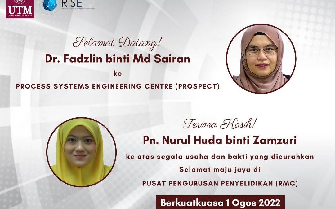Selamat Datang Dr. Fadzlin binti Md Sairan