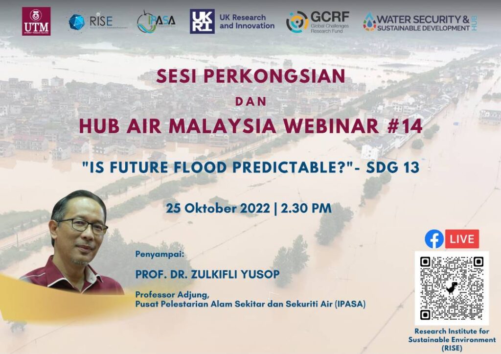 Sesi Perkongsian dan Hub Air Malaysia Webinar #14