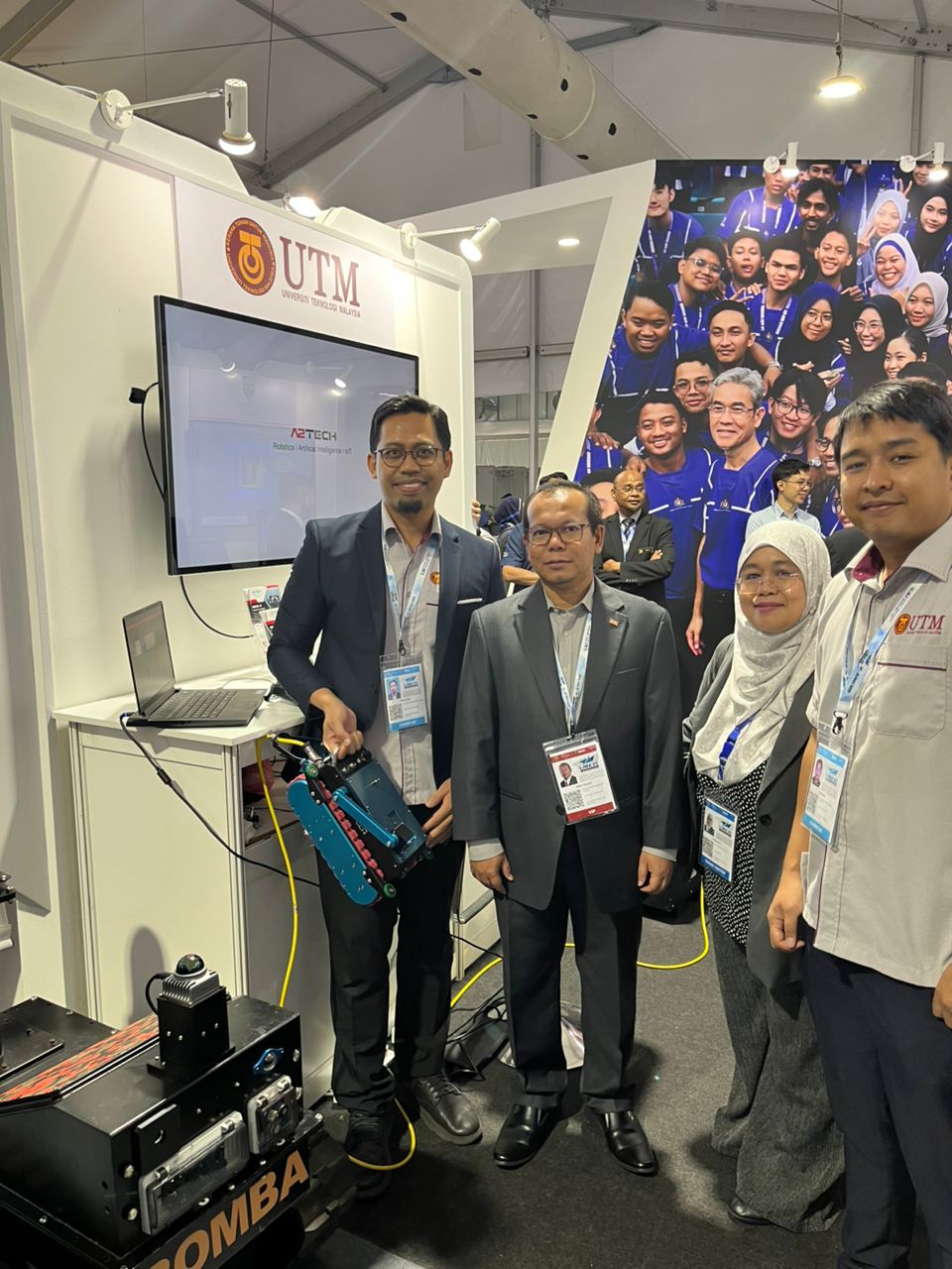 UTM Showcases Innovative Robots at LIMA ’25 Langkawi
