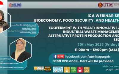 UTM and UNJ Forge Ahead in Bioprocessing Research: ICA Webinar Series Enhances Food Security and Bioeconomy